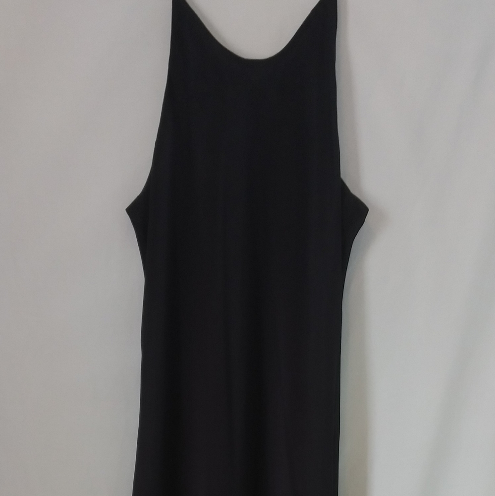 NWOT Black Layered Flowing Style Maxi Dress / Evening  Gown